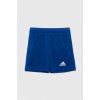 Detské krátke nohavice adidas Performance ENT22 SHO Y nastaviteľný pás HG6291 modrá 128