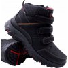 Zimné topánky pre mládež Vojenské/TAKTICKÉ ZATEPLENÉ na TRI suché zipsy Čierne r36