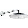 Hlavová sprcha Hansgrohe Raindance Select S na stěnu vrátane sprchového ramená biela/chróm 27378400