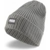 Puma Ribbed Classic Cuff beanie šedá