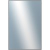 DANTIK - Zrkadlo v rámu, rozmer s rámom 80x160 cm z lišty Hliník šedá drásaná (7269223)