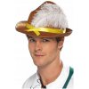 Bavorský klobúk hnedý Bavorsko Oktoberfest