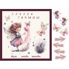 Takoy Imitácia bavlny PANEL 160x120 - míľniková deka lesná víla-NST-00137