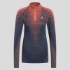 Odlo BL TOP turtle neck l/s half zip PERFORMANCE WARM BLACKCOMB