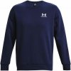 Pánska mikina Under Armour, ESSENTIAL FLEECE CREW tmavo modrá,biela XL