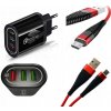 Nabíjačka Sieťová kocka USB A 2.1A Kábel Micro USB Kábel Mikro Maxximus
