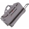 Travelite Basics Wheeled duffle L Grey/green 98/119 l