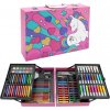 JUNIOR Výtvarná sada v kufríku 135 ks - Unicorn