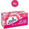 Linteo papierové vreckovky 5x200 ks 2 vrstvové