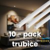 V-TAC 18W LED trubica (120cm), T8, G13 - 1850lm - sklenená | 10 - PACK Typ svetla: Studená biela 6500K