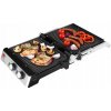 Barbecue, kontaktný, panini, skladací, tradičný elektrický gril ECG KG300 strieborný/sivý 2000 W