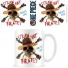 One Piece keramický hrnček Straw Hat Pirate Emblem 325 ml
