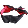 LateToBed BDSM Line Satin Blindfold Black-Red