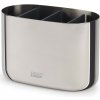 Joseph Joseph Pohár na zubné kefky EASYSTORE LUXE 70581 strieborná, nerezová oceľ