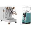 Lelit MaraX3 PL62X3, white + Eureka Mignon Specialita, CR tiffany blue