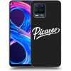 Picasee silikónový čierny obal pre Realme 8 Pro - Picasee - old logo - white