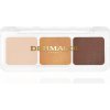 Dermacol Compact Trio paletka očných tieňov 3 Golden Sands 4,2 g