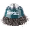 Makita D-24072 miskovitá kefa z oceľového drôtu, vlnitý drôt 0,3 mm, 60 mm