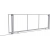 Posuvná brána na koľajnicu š. 400 - 450 cm x v. 100 cm