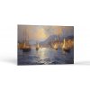 História Prístav za súmraku | Obrazy Vintessia Rozmery obdĺžnik: 80x120
