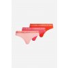 SPODNÁ BIELIZEŇ KARL LAGERFELD LOGO BRIEF MULTIBAND FIERY RED -RASPB -FLAMINGO