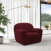 Nueva Textura poťahy HARMONIA bordó kreslo 70 - 110 cm