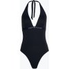 Plavky jednodielne dámske Tommy Hilfiger Halter One Piece Rp desert sky (S)