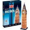 CUBICFUN 3D puzzle Big Ben (střední) 47 dílků