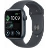 Apple Watch SE GPS 44mm Tmavo atramentové hliníkové puzdro s tmavo atramentový športovým remienkom MNK03CS/A