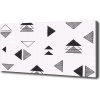 Foto obraz canvas Trojuholníky pozadia 100x50 cm