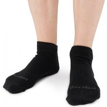 Vlnka Bavlnené barefoot ponožky členkové čierna