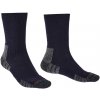 Pánské ponožky Bridgedale Hike Lightweight Merino Performance Boot navy/grey - L (9-11,5) / EU 44-47 / 27-29 cm