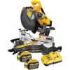 DeWALT DCS781X2 - AKU pokosová píla FlexVolt® 54V, 305mm, s rekuperáciou, 2×AKU 18/54V, 9,0/3,0Ah, nabíjačka