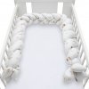 Ochranný mantinel do postieľky vrkoč New Baby Vrabce