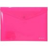 Obal na patent, A4, PP, PANTA PLAST, neónovo ružová