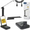LED STOLNÁ LAMPA NA ČÍTANIE NA STÔL, NOČNÁ, 3 FARBY, KRESLIACA, USB HQ