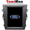 TomiMax Ford Mondeo TESLA style Android 14 autorádio s WIFI, GPS, USB, BT HW výbava: 4 Core 2GB+32GB LOW