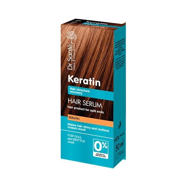 Vlasová regenerácia Dr.Sante Keratin Hair olej 50 ml