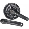 Shimano Altus FC-MT210 40/30/22 čierne kľuky