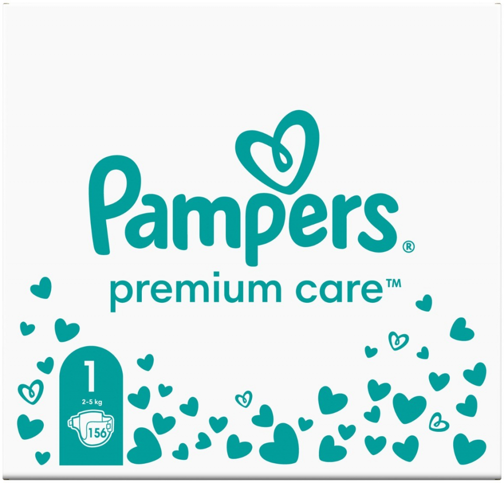Pampers Premium care 1 156 ks