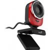 GENIUS webkamera QCam 6000/ červená/ Full HD 1080P/ USB2.0/ mikrofon