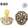 Bibs Boheme přírodní kaučuk 2ks vanilla dark oak