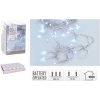 Batériové LED vianočné osvetlenie 80 LED - studená biela - 8719202599527