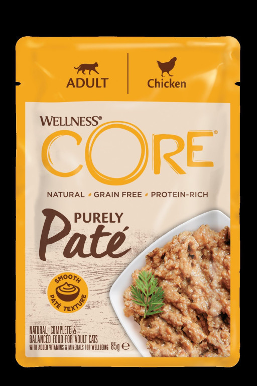 Wellness Core Cat Paté kura 85 g