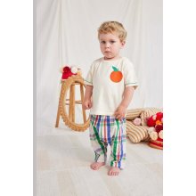 Detské bavlnené tričko Bobo Choses béžová s potlačou