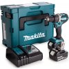 Makita DHP484RTJ Aku bezuhlíkový príklepový skrutkovač Li-ion (18V/2x5,0 Ah) Makpac