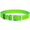 Plastový obojok Dogtrace s okom, zelený