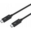 Certifikovaný kábel Thunderbolt 4 USB-C 50 cm, prenosová rýchlosť 40 Gbps, rozlíšenie 8K/60Hz Apple