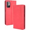 PROTEMIO 32320 BUSINESS Peňaženkový kryt Xiaomi Redmi Note 10 5G / Poco M3 Pro červený