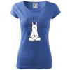Yoga Llamaste - Dámske tričko Pure - L ( Svetlomodrá )